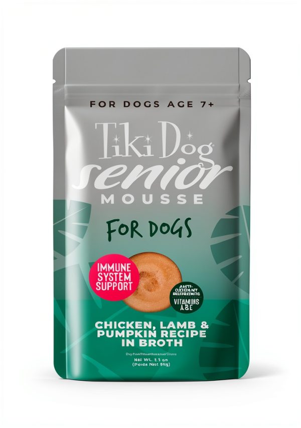 Tiki Dog Senior Dog Food High Protein Chicken Mousse-0