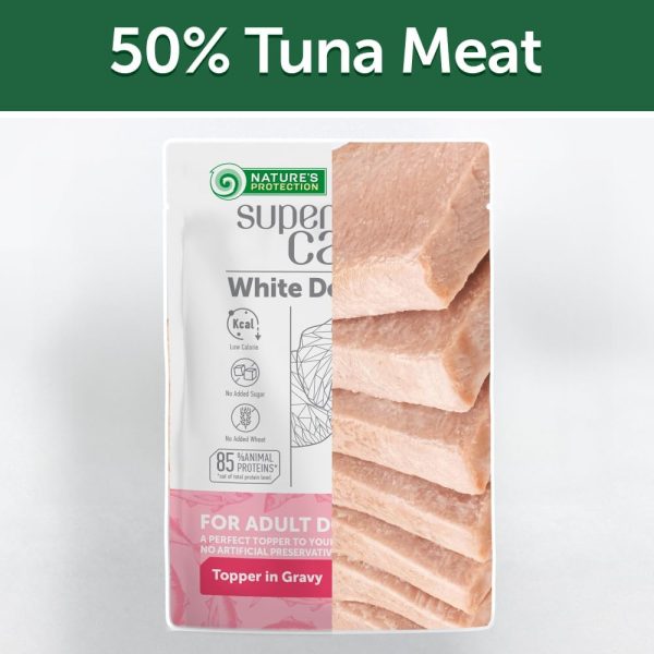 Tuna Dog Food Topper Nature's Protection Wet Food Hydration-7