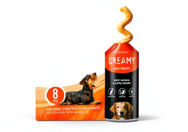 PWR Dog Food Pouches Beef Chicken Apple Lickable Treats-1