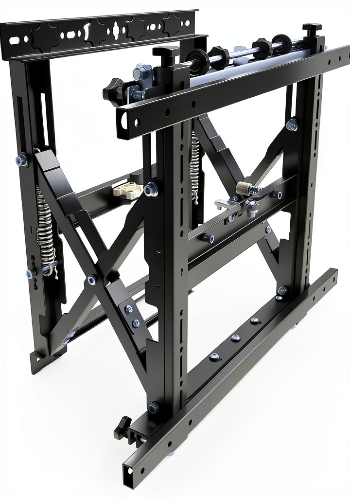 Mount-It! modular video wall mount installed in a retail setting