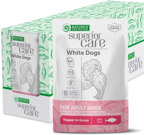 Tuna Dog Food Topper Nature's Protection Wet Food Hydration-0