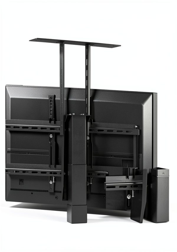 VEVOR Motorized TV Lift Heavy Duty Steel 70 Inch Support-3