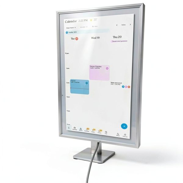 Skylight 15 Digital Calendar Mount Magnetic Tool Free-1