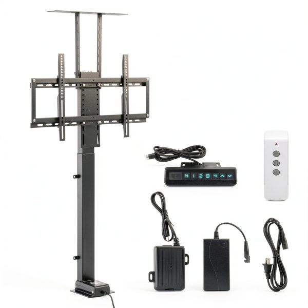 VEVOR Motorized TV Lift Heavy Duty Steel 70 Inch Support-8