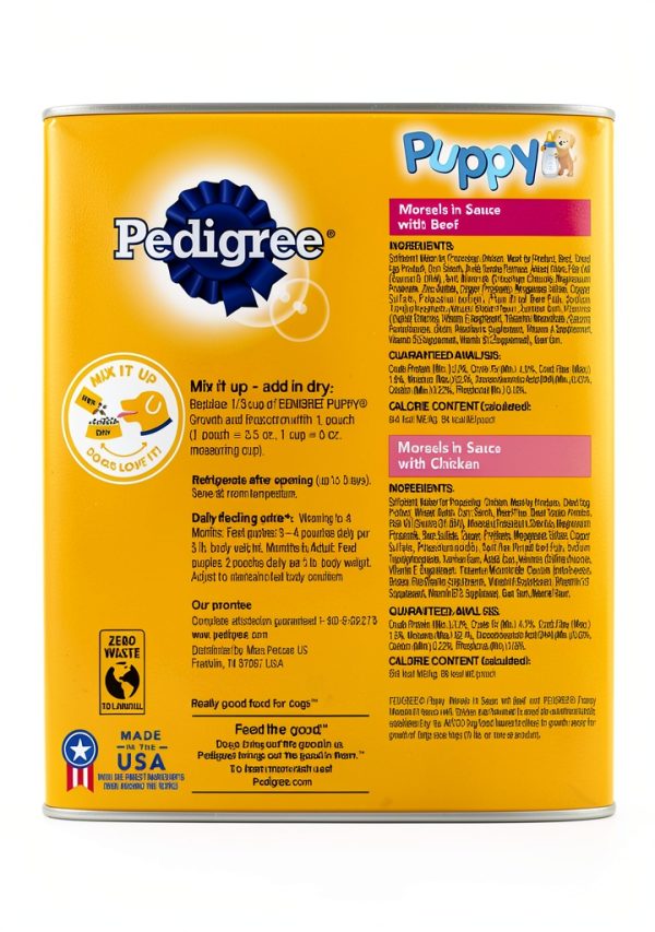 Mars Puppy Food Wet Chicken Beef DHA Calcium Complete-1