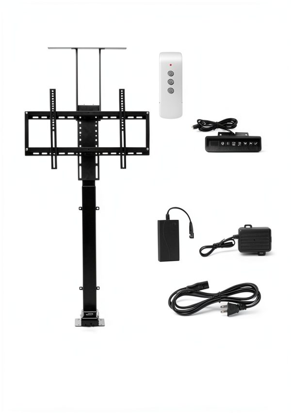 VEVOR Motorized TV Lift Heavy Duty Steel 70 Inch Support-6