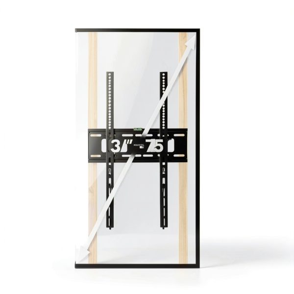Mount-It Vertical TV Wall Mount Anti-Theft Commercial-5