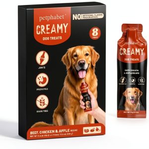 PWR Dog Food Pouches Beef Chicken Apple Lickable Treats-0