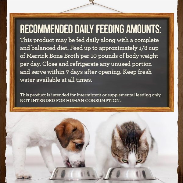 Merrick Beef Bone Broth Grain Free Pet Food Topper-7