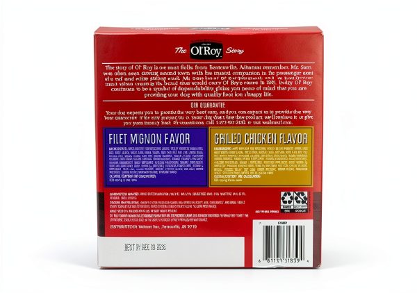 Ol Roy Wet Dog Food Pouches Filet Mignon Grilled Chicken-4