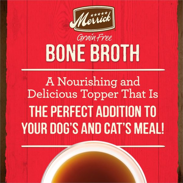 Merrick Beef Bone Broth Grain Free Pet Food Topper-1