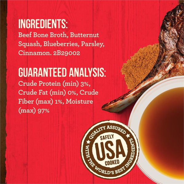 Merrick Beef Bone Broth Grain Free Pet Food Topper-3