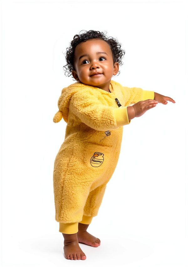 Disney Winnie Pooh Romper by Bentex Soft Cotton-5