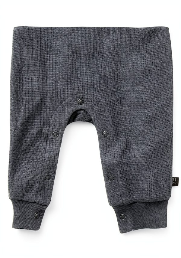 Gerber Baby Boys Romper Mini Waffle Knit-2