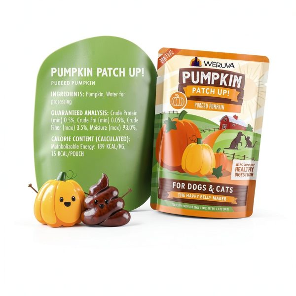 Pumpkin Puree Dog Cat Food Weruva Grain Free 2.8oz-4