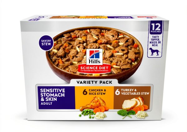 Hills Science Diet Adult Sensitive Stomach & Skin Turkey-0
