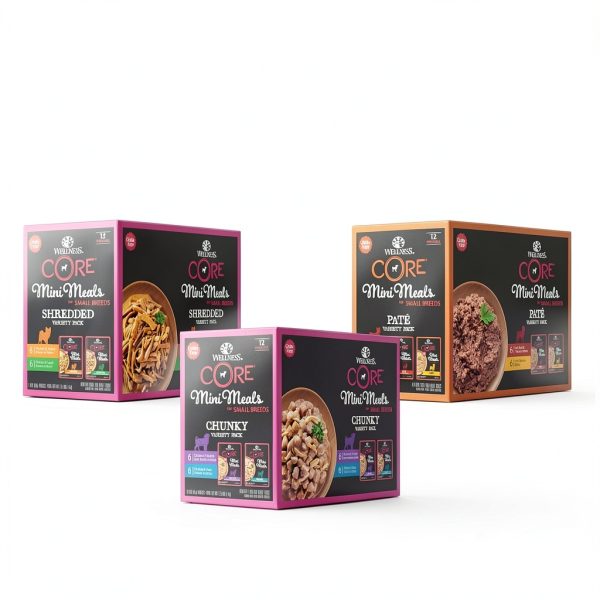 Wellness Wet Dog Food Grain Free 6oz Pack-3