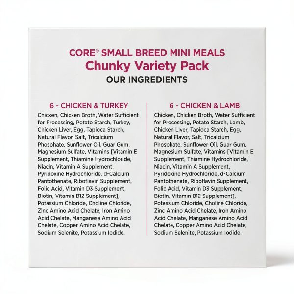 Wellness Wet Dog Food Grain Free 6oz Pack-5