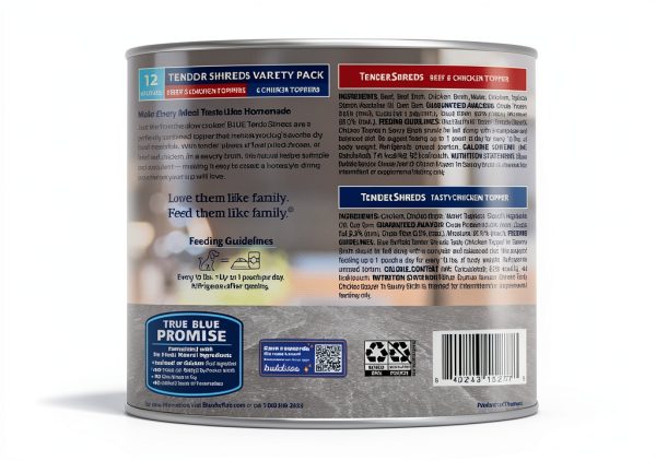 Blue Buffalo Tender Shreds Dog Food Toppers-1