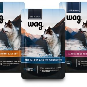 Dog Food Pouches Amazon Real Chicken Salmon Lamb-0