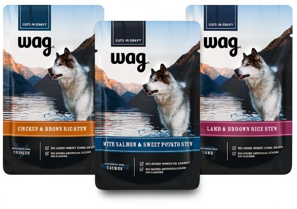 Dog Food Pouches Amazon Real Chicken Salmon Lamb-0