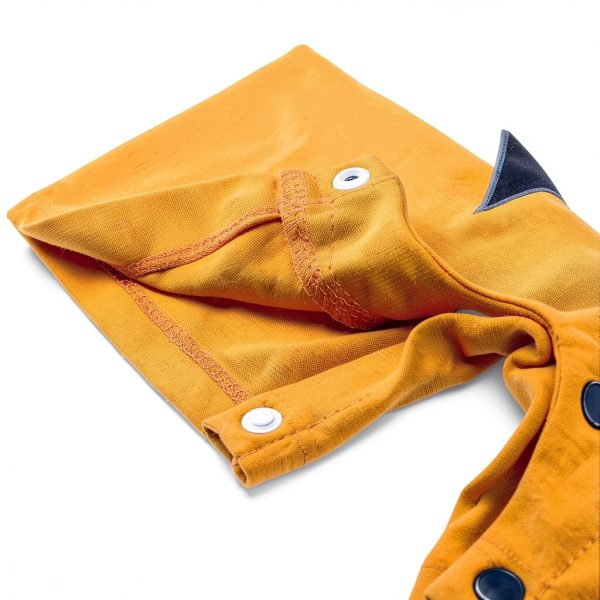 YFYBaby Baby Anime Romper 100% Cotton Orange Blue for 0-24 Months-4