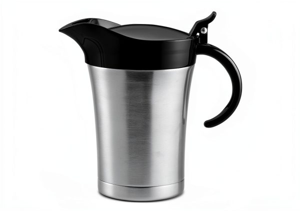 Double Insulated Gravy Boat RAISLY 25oz Stainless Steel with Hinged-2