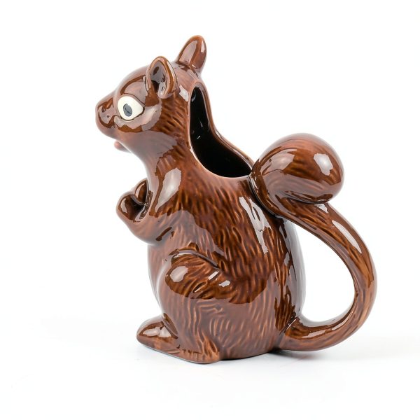 Squirrel Gravy Boat by ISTOOLL 6 Oz White Porcelain-7