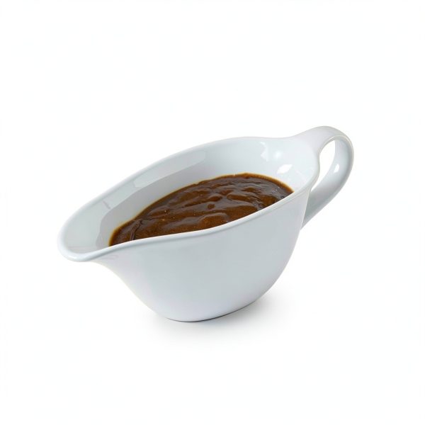 Porcelain Gravy Boat 16oz Heartland Home Large Low Drip Pourer White-7