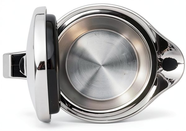 Double Insulated Gravy Boat URONN Stainless Steel 500ml Hinged Lid-2