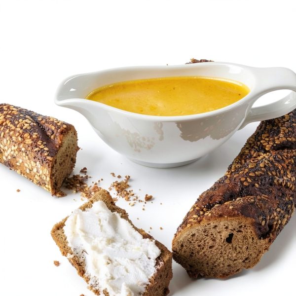 20 OZ Gravy Boat by Qlans Ceramic Serveware, Scratch‑Resistant Finish-5
