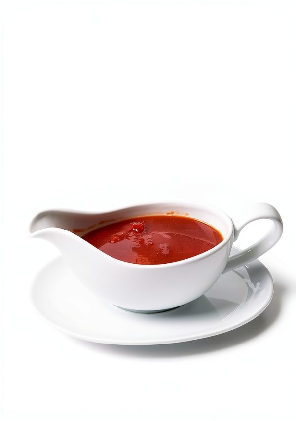 Gravy Boat Yedio 18 oz Ceramic with Saucer - Chip-Resistant Leakproof-3