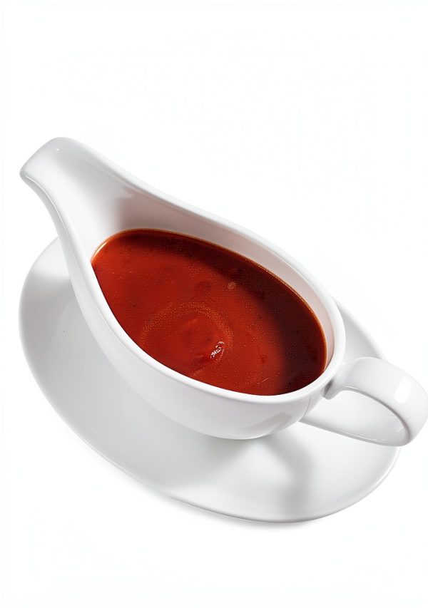 Gravy Boat Yedio 18 oz Ceramic with Saucer - Chip-Resistant Leakproof-5
